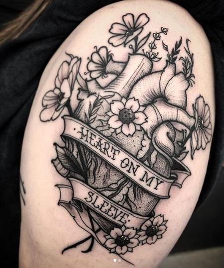Tattoos - Billy Williams Heart on my Sleeve - 140198